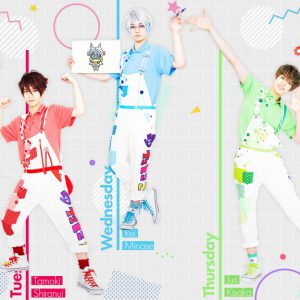 和合真一、木津つばさ、佐奈宏紀らが“うたのおにいさん”に　「うたってにこりん☆」ビジュアル解禁 イメージ画像