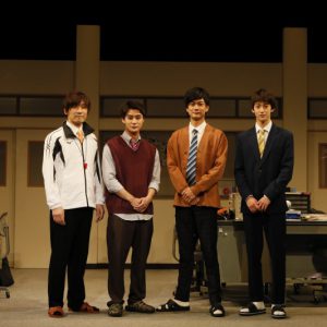 馬場良馬・高崎翔太・伊藤あさひ・宮下貴浩が中学時代に思いを馳せる、舞台「五月雨」開幕 イメージ画像