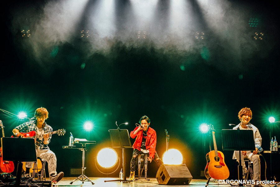 「アルゴナビス Acoustic Tour」ツアーファイナルが無観客配信、公演写真＆セットリスト公開 イメージ画像