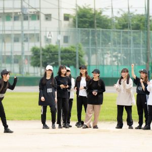 大森莉緒「きっと成功する」、ラストアイドルが舞台『球詠』へ向けて野球練習 イメージ画像