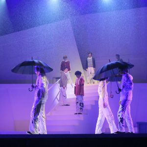 鈴木拡樹＆荒牧慶彦W主演「バクマン。」THE STAGEが開幕、水で表現する心情 イメージ画像