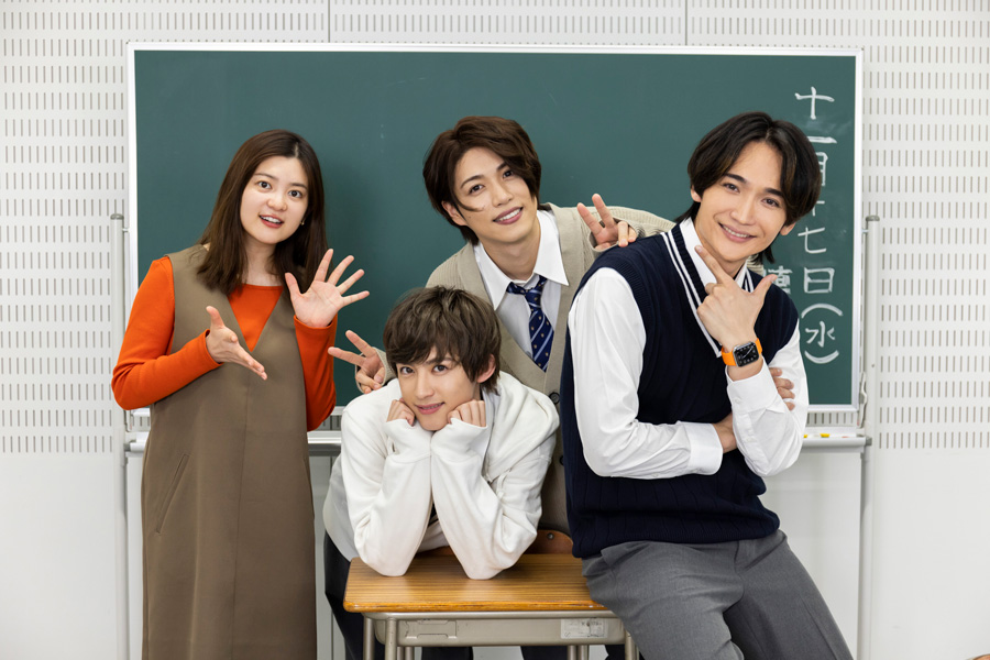 丘山晴己・立石俊樹・阿久津仁愛が高校生に　“映えBOYZ”を目指すバラエティー始動 イメージ画像