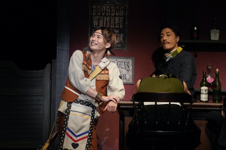 原嘉孝、佐野瑞稀＆大樹によるWBBに初参加　「ウエスタンモード」舞台写真を公開 イメージ画像
