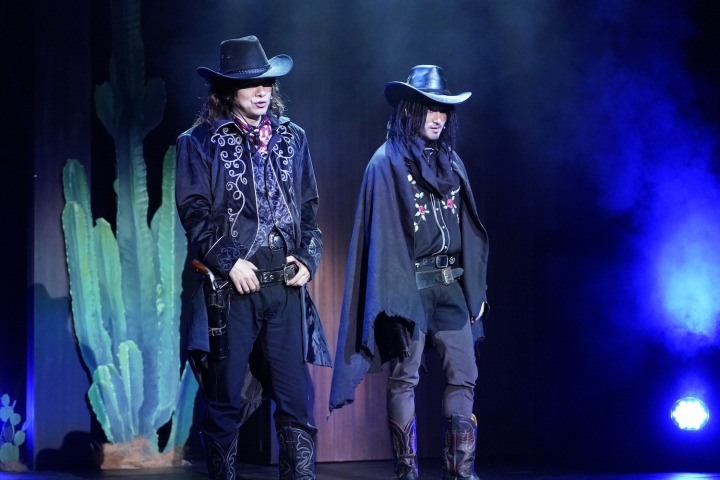 原嘉孝、佐野瑞稀＆大樹によるWBBに初参加　「ウエスタンモード」舞台写真を公開 イメージ画像