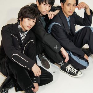 和田雅成・黒羽麻璃央・定本楓馬の3人が『CanCam』に登場　黒が基調の“トリオコーデ” イメージ画像