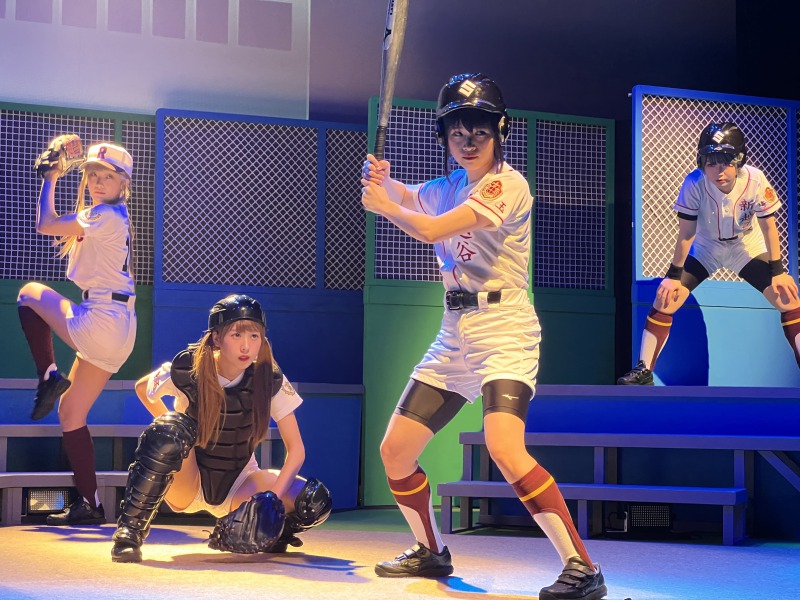 大森莉緒「前回よりパワーアップ」、籾山ひめり「チーム感を大事に」　舞台「球詠」第2弾が開幕 イメージ画像