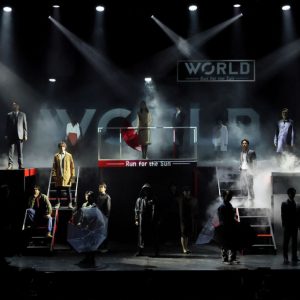 校條拳太朗「大事なのは自分で得て、判断すること」　「WORLD ～Run for the Sun～」開幕 イメージ画像