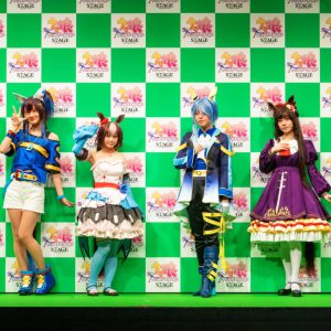 山根綺・礒部花凜・佐藤日向らが勝負服で登壇　舞台「ウマ娘 プリティーダービー」製作発表 イメージ画像