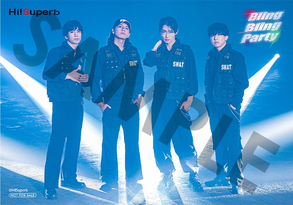 Hi!Superb、7th Single『Bling Bling Party』MV Short ver.解禁 イメージ画像