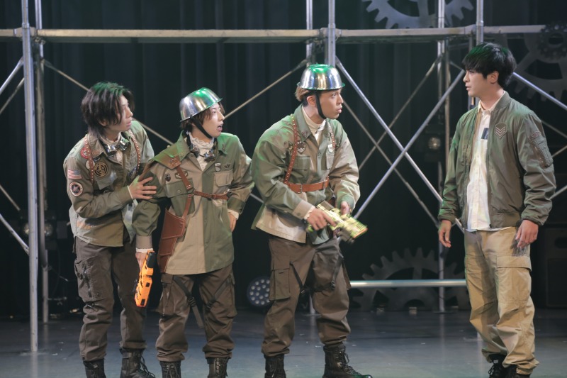 日向野祥・フクシノブキら出演、第三次世界大戦敗戦後の日本が描かれる『漆黒ノ戰花−再演−』ゲネプロレポート イメージ画像