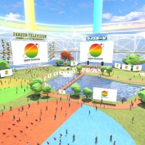 「ぼくたちのあそびば」中京テレビ『24時間テレビ』メタバース会場にてトークライブ開催 イメージ画像